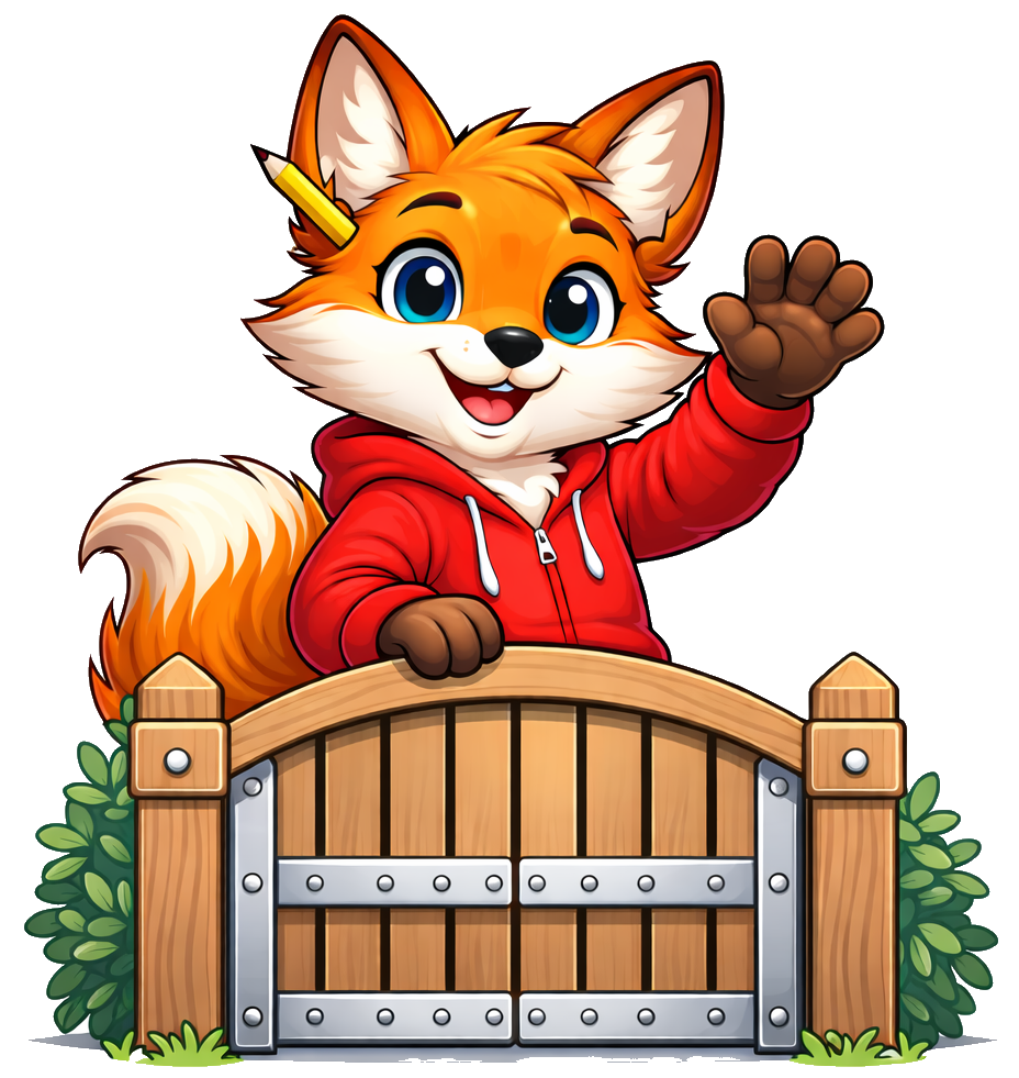 Gate, the RedFoxGate mascot